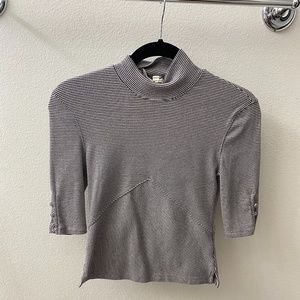 WE THE FREE/ Quarter sleeve stripe shirt